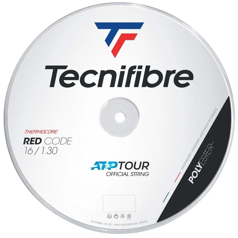 Tecnifibre Redcode Tennis String 1.30mm Red - 200m Reel