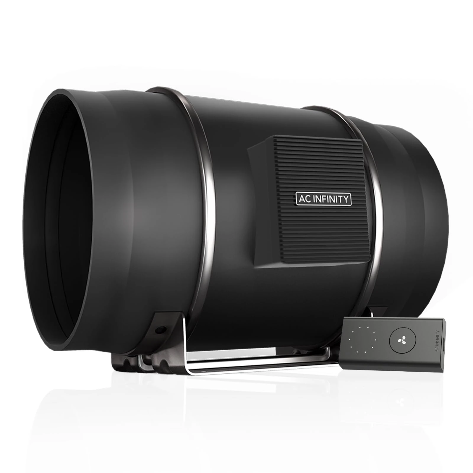 AC Infinity CLOUDLINE S12, Quiet 300mm Inline Duct Fan with Speed Controller - Ventilation Exhaust Fan for Heating Cooling Booster, Grow Tents, Hydroponics, 12-Inch