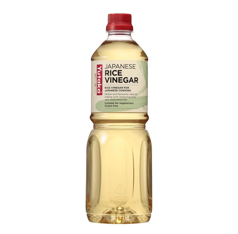 Yutaka Japanese Rice Vinegar 1L | Authentic Sushi Vinegar | Vegetarian & Gluten-Free