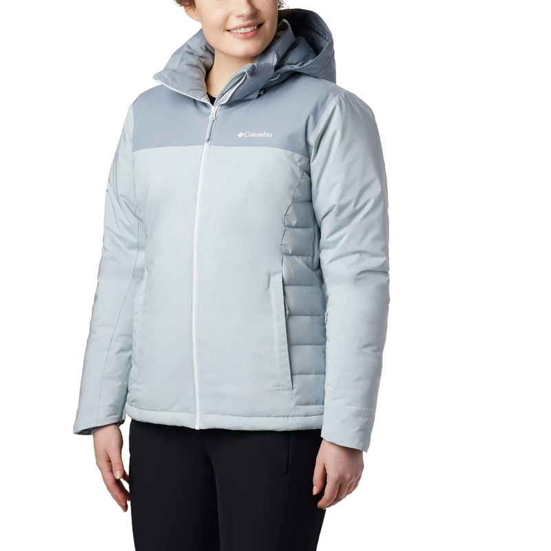Columbia Snow Dream Jacket Women's Jacket - Circusrus Grey Heather, Large - Image 1