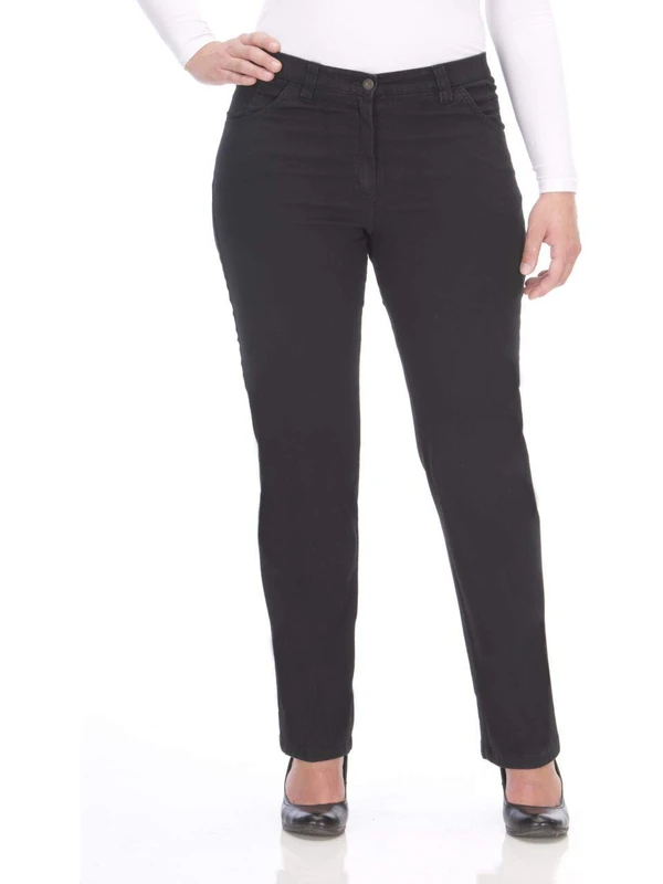 KjBrand Women's Babsie Jeans Superstretch Trousers, Denim Stoned, 16 Brief - Image 1