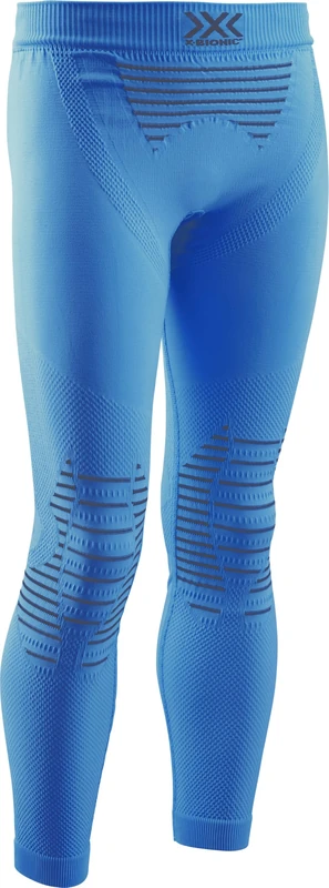 X-BIONIC Invent 4.0 Pants Junior Baselayer Functional Children Sport Pants - Teal Blue/Anthracite, 8/9