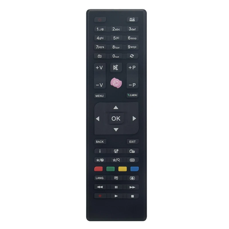 VINABTY RC4870 Remote Control Replacement apply for Bush DLED40287FHD ELED40287FHDDVD DLED32165HDY LED TV