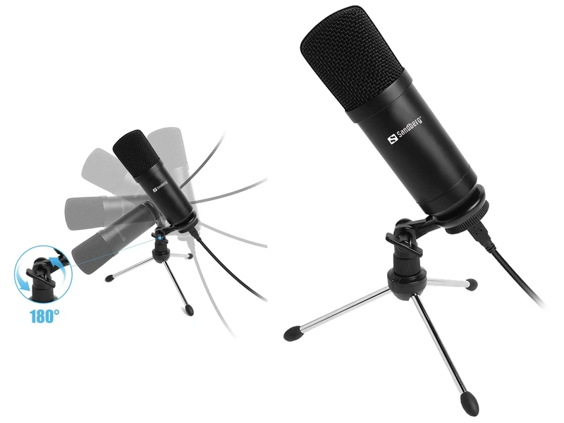 Sandberg Streamer USB Table Microphone