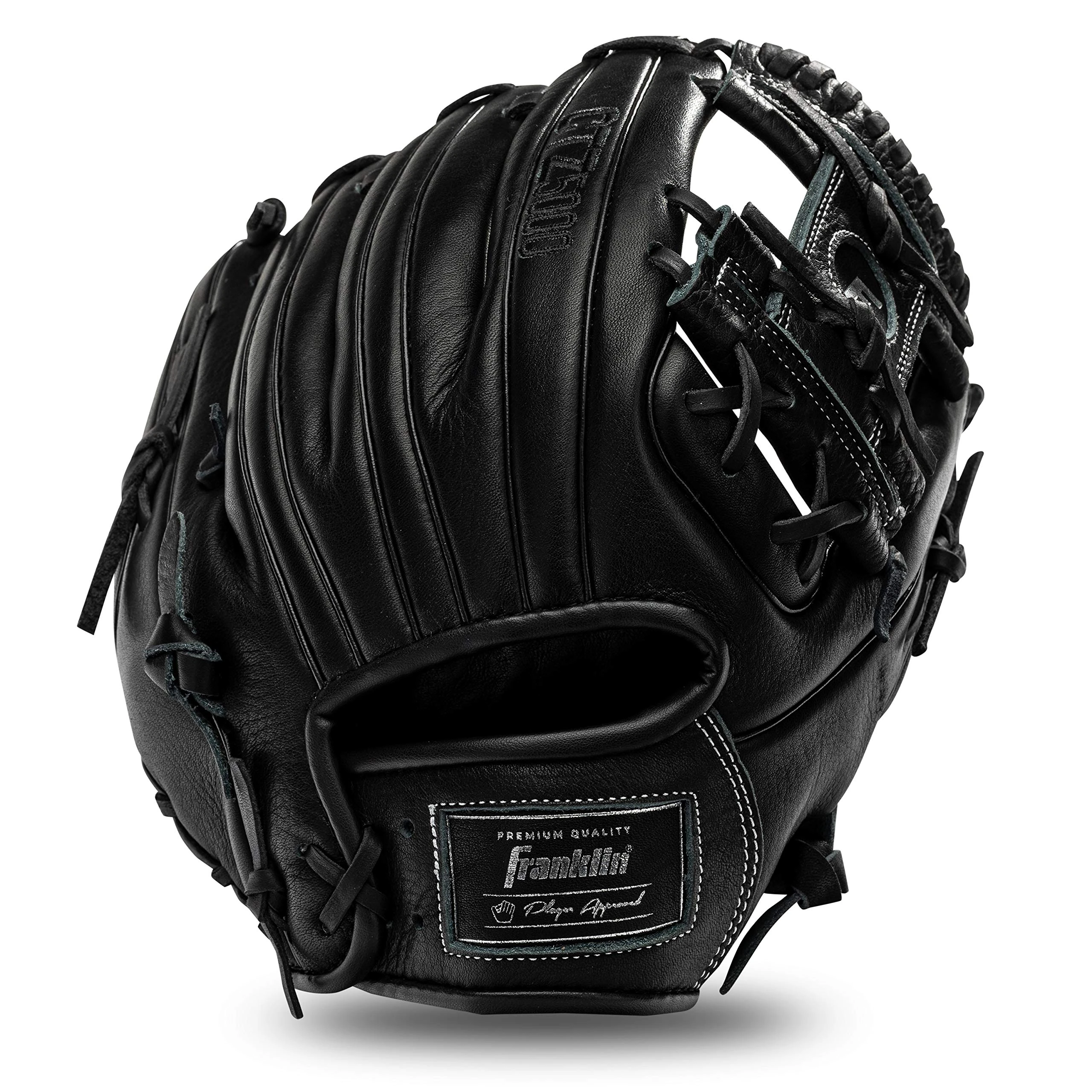 Franklin Sports Black/Chrome CTZ5000 Fielding Glove, 11.5"