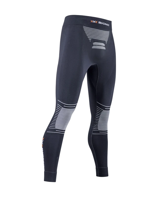 X-BIONIC Energizer 4.0 Pants Men Baselayer Functional Sport Pants - Opal Black/Arctic White, Small