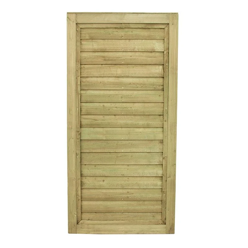 Forest Garden 6ft Pressure Treated Square Lap Gate (1.83m high)