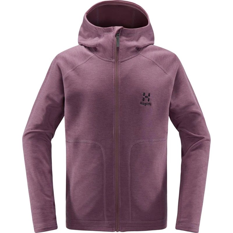 Haglöfs Heron Medium layer, Children, boys, Mid Layer, 604362, Purple, Milk, 8 Years