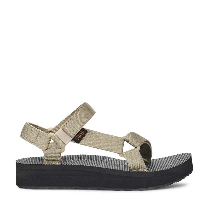 Teva Women's Midform Universal Sandal, Metallic Champagne, 8 UK
