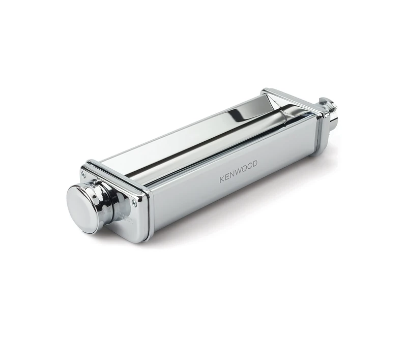 Kenwood XL Roller KAX99.A0ME, Food Processor Accessories, for Extra Wide Lasagne Plates with up to 22 cm, Chrome-Plated Stainless Steel Casing, Roller Rolls Made of Robust Aluminium, Multicoloured