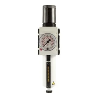 RIEGLER Futura 139495-FU 814-M-16 Filter Regulator MB, SR, Mano, BG 2, G 1/2, 0.5-16 Bar, HA, Pack of 1
