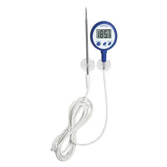 Traceable Precision Lollipop™ Digital Thermometer with Calibration, Cabled