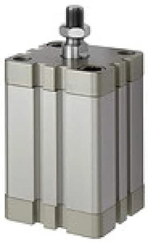 RIEGLER 155689-15.DMA.50075 Compact Cylinder Double-Acting AG, K-Ø50, Hub75, G1/8, ISO21287, Pack of 1
