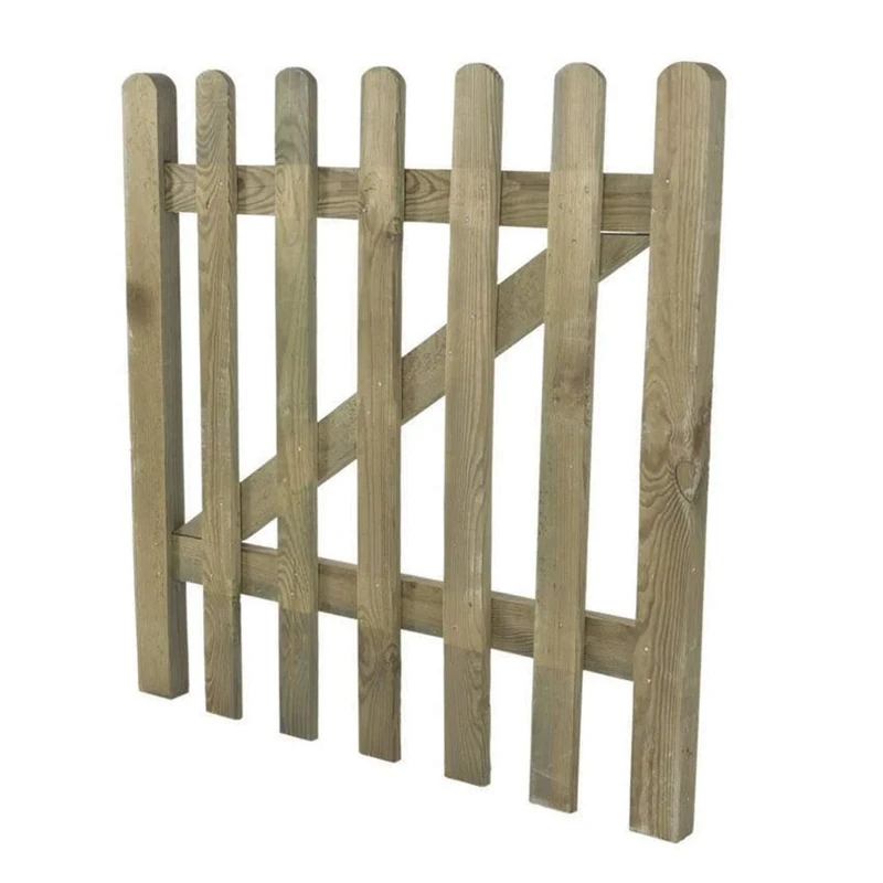 Forest Garden 3ft Ultima Pale Gate (0.90m high)