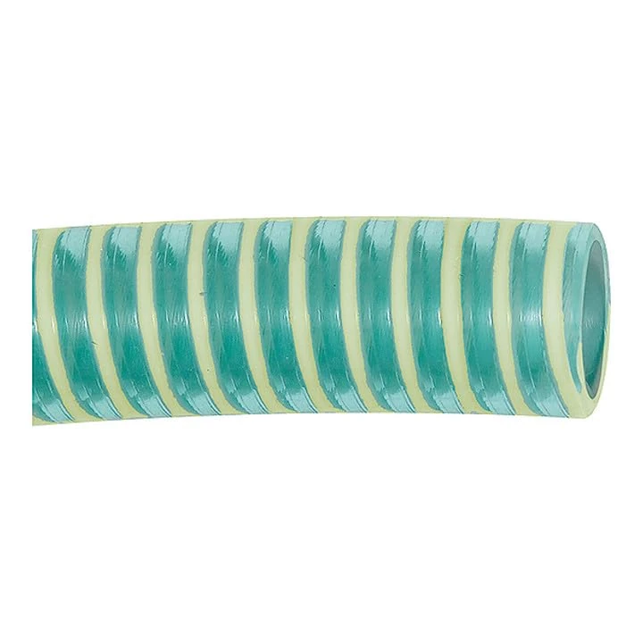 Suction and pressure hose, light design, temp. -15 °C to 60 °C, hose diameter 24.6 x 20 mm, PN at 23 °C max 6 bar, roll 50 m