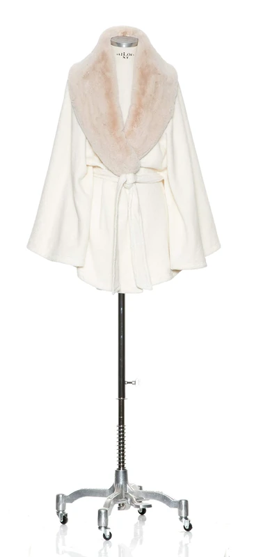 möve Bathrobe, Ivory, one Size - Image 1