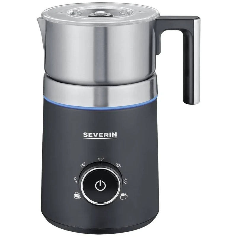 Severin SM 3586 Induction Milk Frother Spuma 700, 700 ml, Black-Stainless Steel