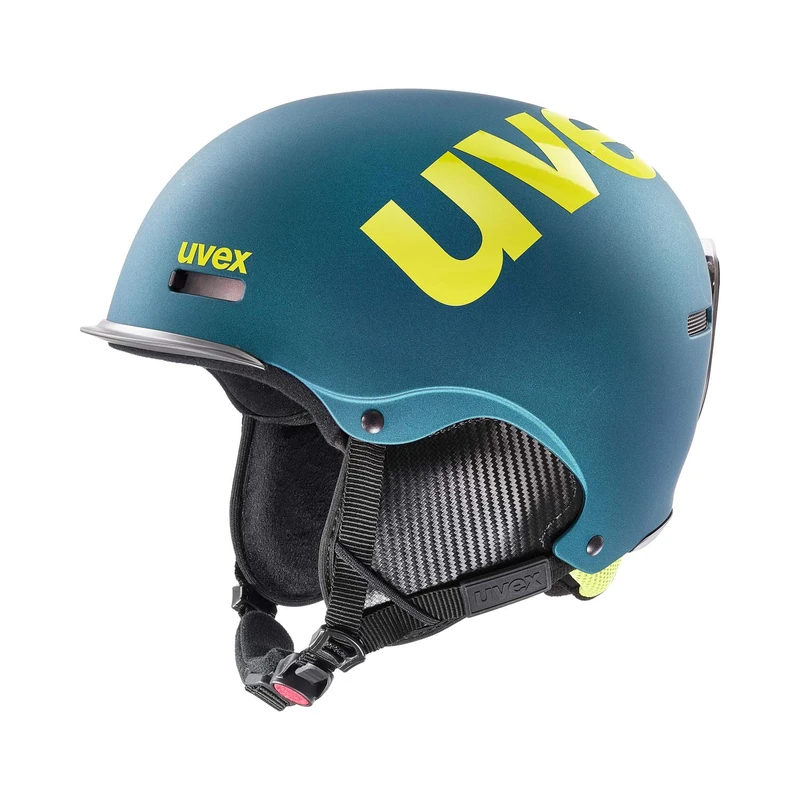 uvex Hlmt 50 - Ski Helmet for Men and Women - Individual Fit - Optimized Ventilation - Deep Emerald Matt - 52-55 cm