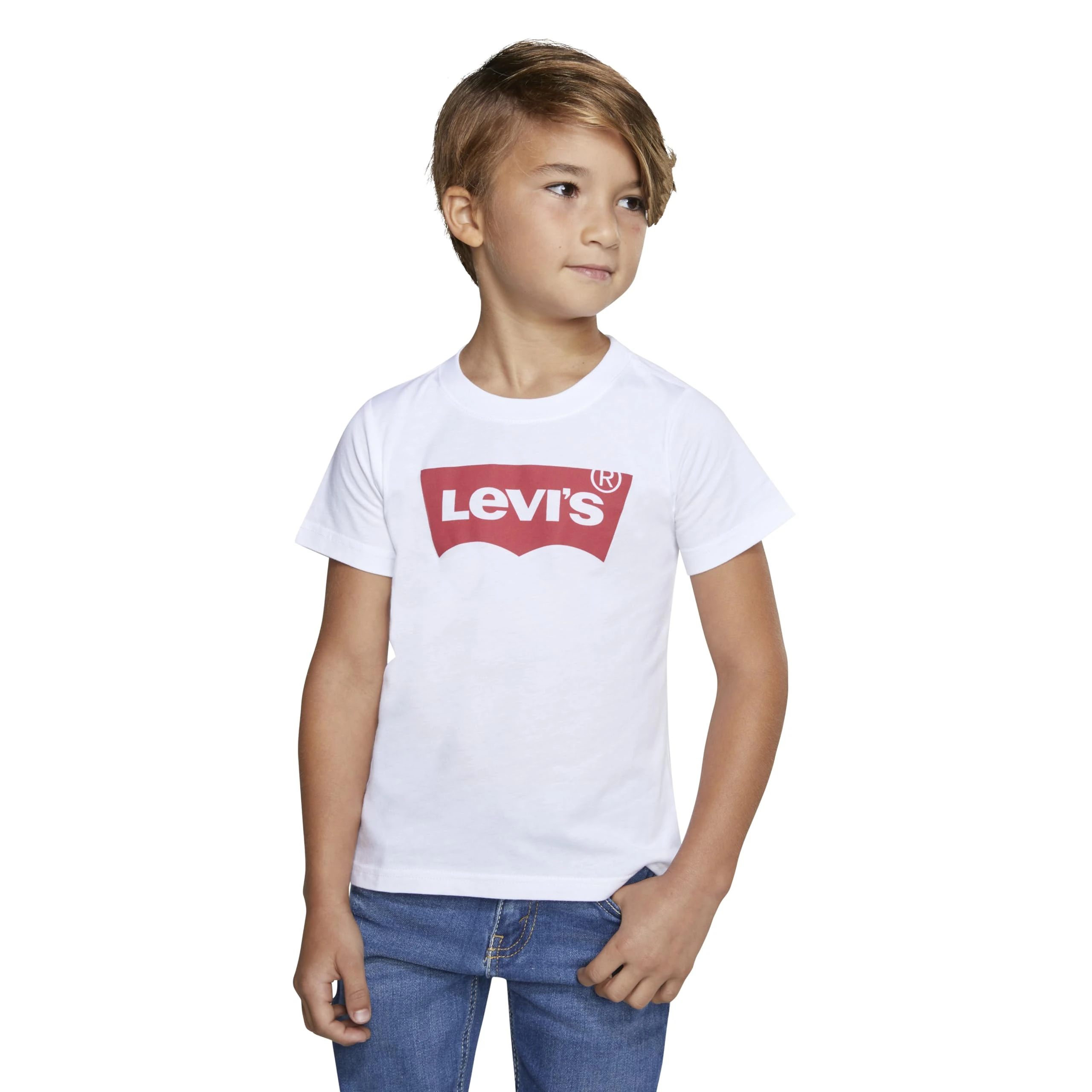 Levi's Kids Batwing Tee Boys, White, 14 Years