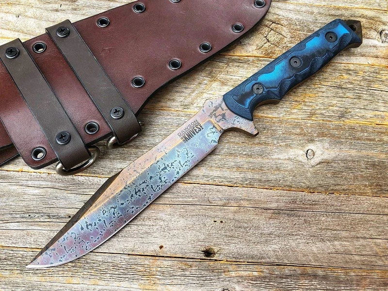 0 Dawson Knives Mojave 7 Blue