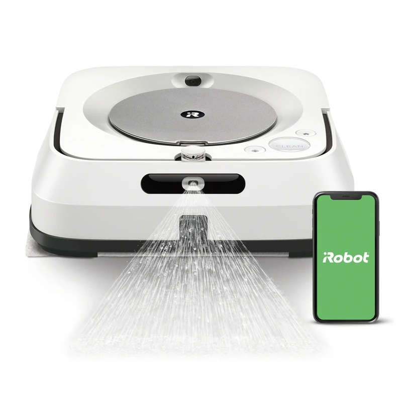 iRobot Braava Jet m6 robot aspirateur Combiné Blanc