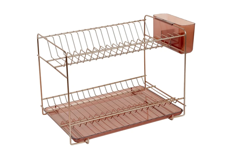 Sauvic Dish Drainer Pequeño copper