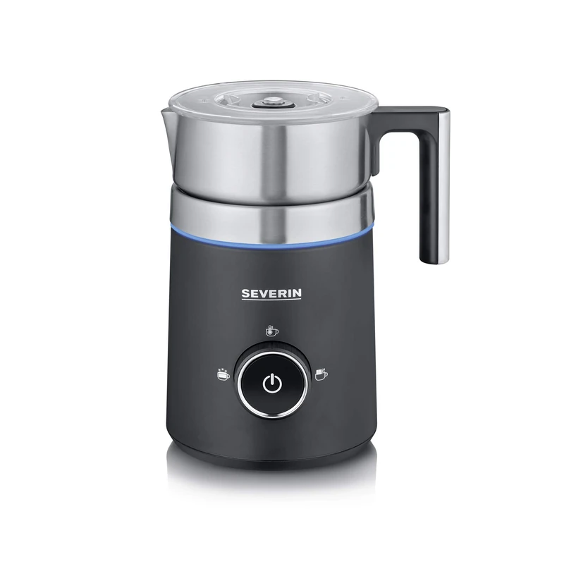 Severin SM 3585 Induction Milk Frother Spuma 500, 500 ml, Black-Stainless Steel