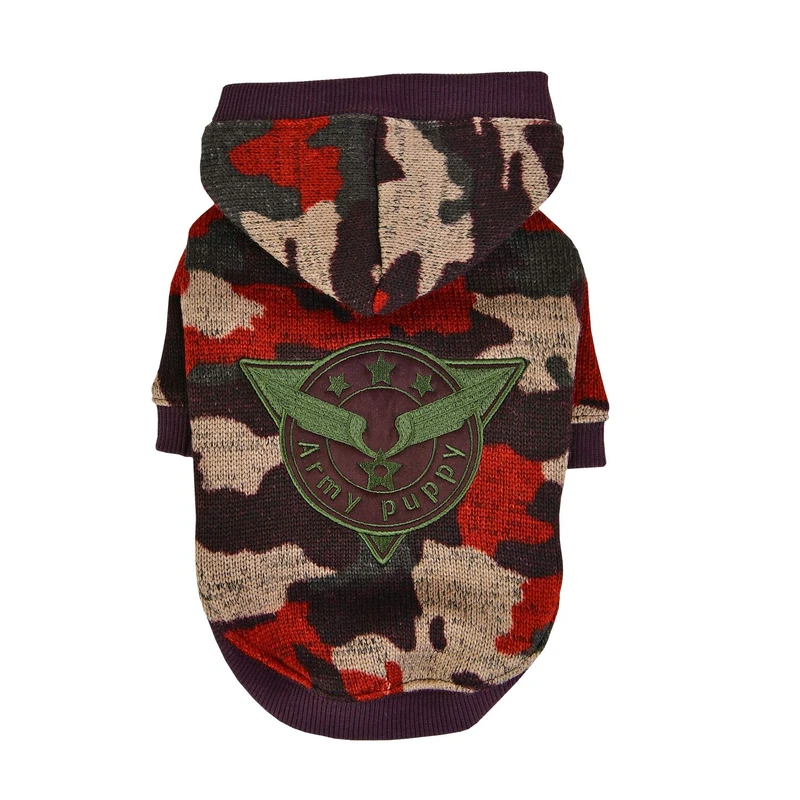 Puppia Colonel Vinaccia Camo Xl T-Shirt Top for Dog - 1050 g