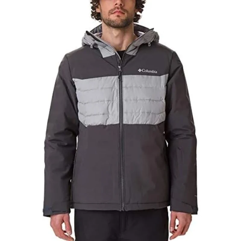 Columbia White Horizon Hybrid Jacket Men's Jacket - Shark, Columbia, X-Large - Image 1