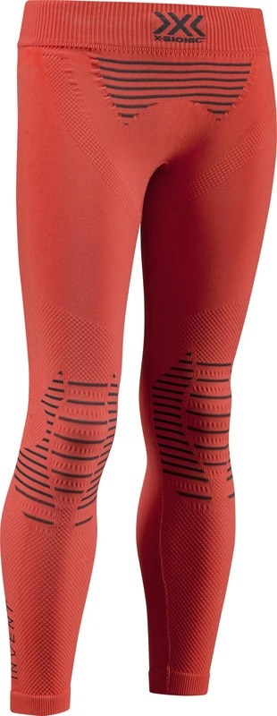 X-BIONIC Invent 4.0 Pants Junior Baselayer Functional Children Sport Pants - Sunset Orange/Anthracite, 8/9