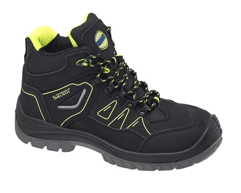 Rossini Trading PPRC60739 Rockford High Shoe, Black, 39 - Image 1