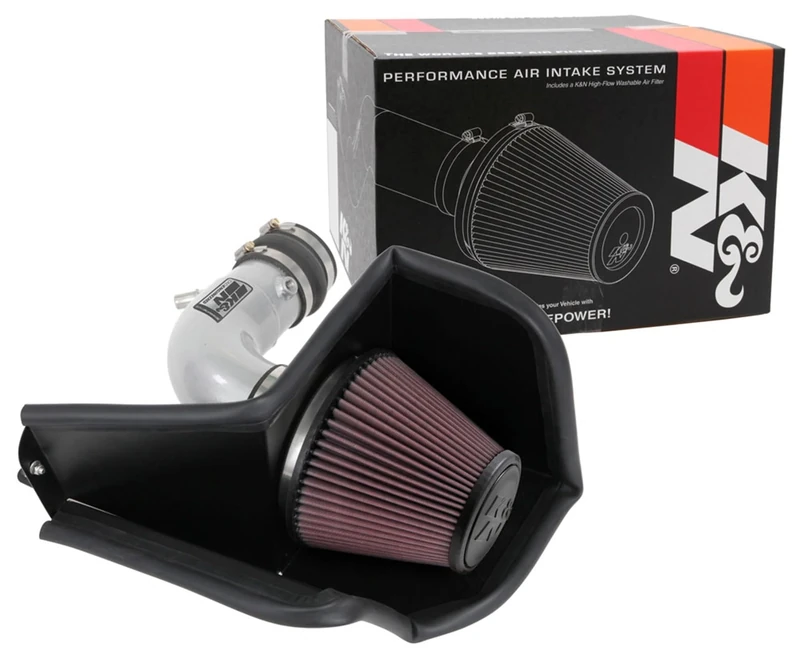 K&N Cold Air Intake Kit: High Performance, Guaranteed to Increase Horsepower: Fits 2015-2018 FORD Edge, 77-2592KS