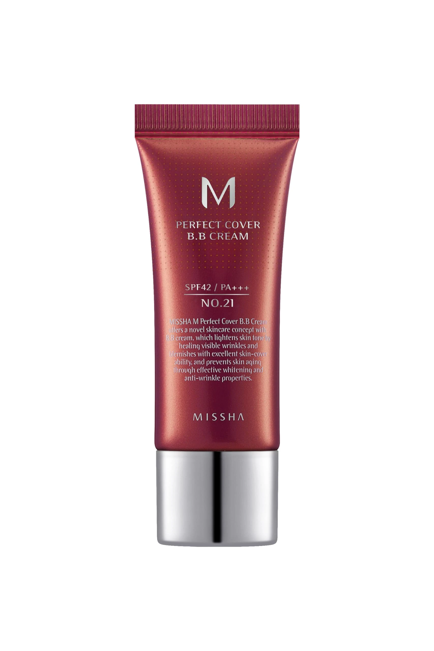 Missha M Perfect Cover Bb Cream SPF42 No. 21 / Light Beige, 20 ml