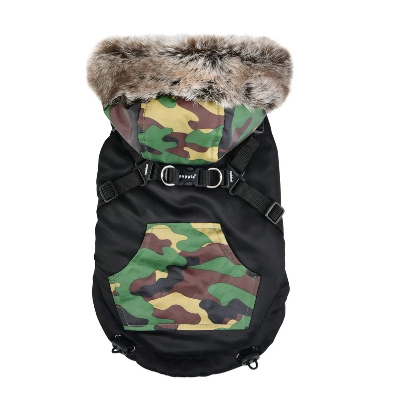 Puppia Orson Black L Dog Coat - 2260 g