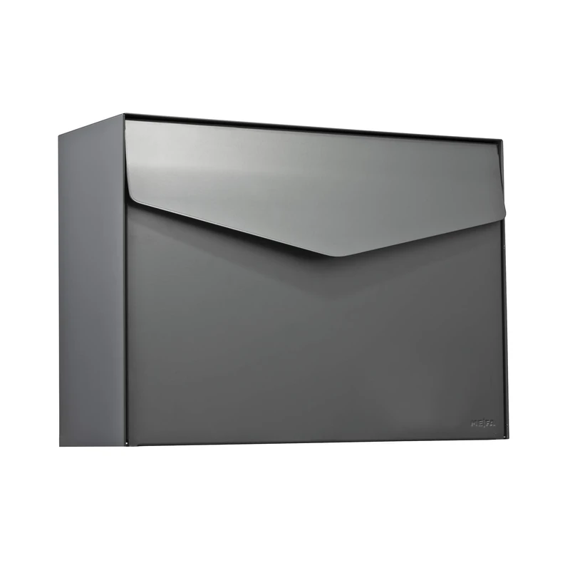 Renz MEFA 111520M Letterbox with Security Lock 312 x 430 x 178 mm Basalt Grey