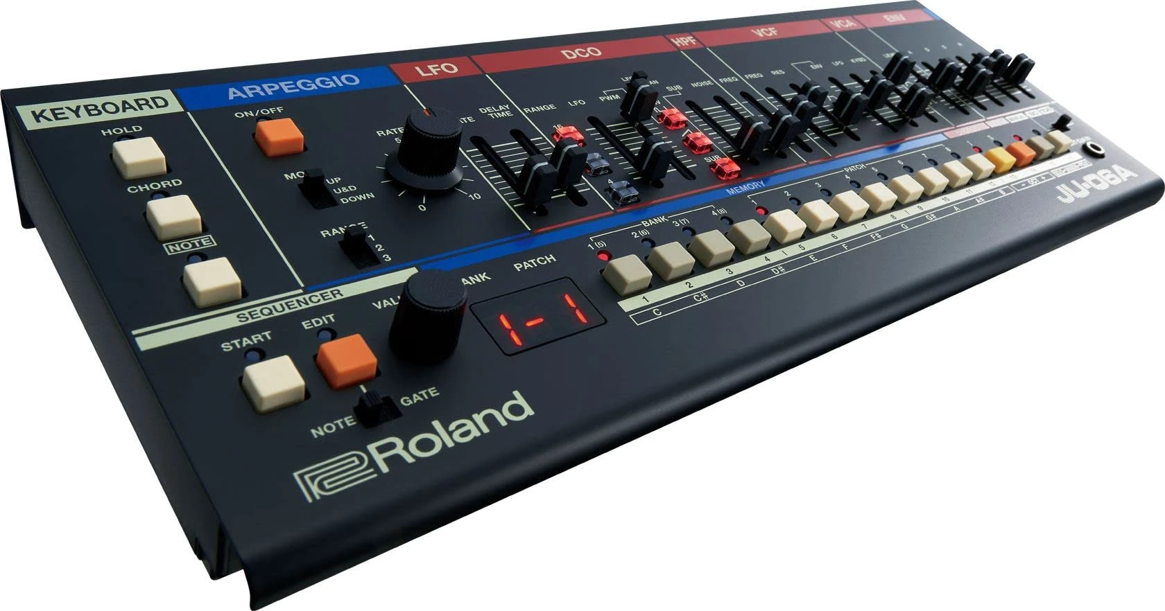 ROLAND JU-06A Sound Module, Multicolor, JU-06A Bundle