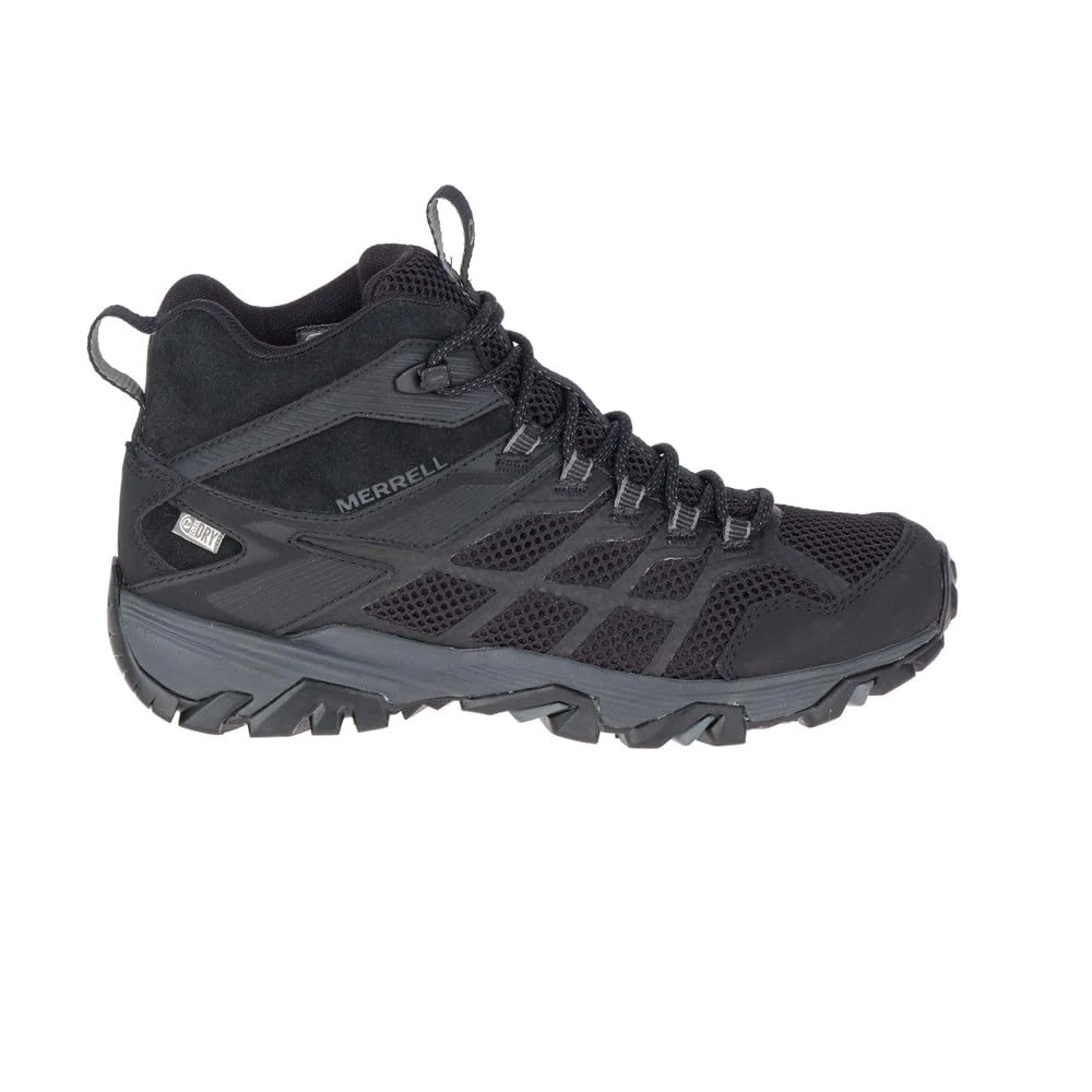 Merrell Women's Moab FST Ice+ Thermo Waterproof and Insulated Walking Shoe, Black, 6.5