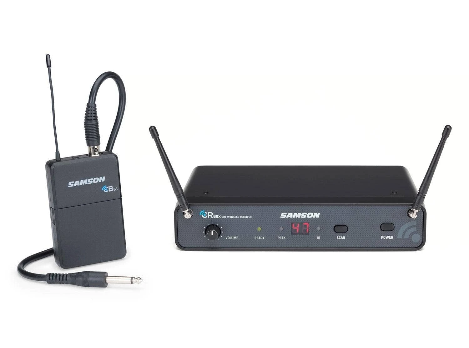 Samson Technologies Concert 88x Guitar Wireless System (D Band) (SWC88XBGT-D)
