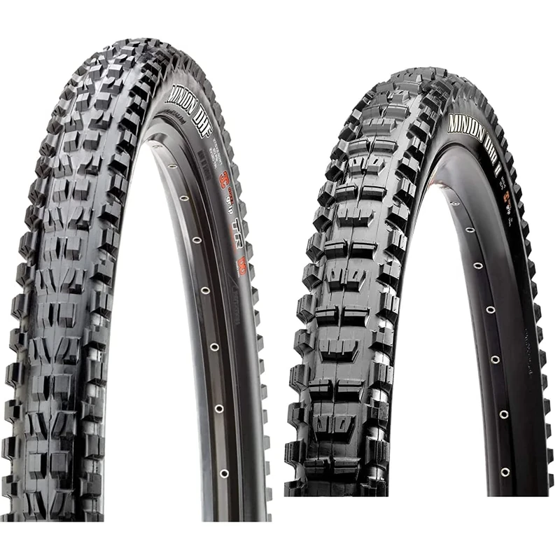 Maxxis Minion DHF Folding Dual Compound Exo/tr Tyre - Black, 29 x 2.30-Inch & Minion DHR2 Folding Dual Compound Exo/tr Tyre - Black, 29 x 2.30-Inch