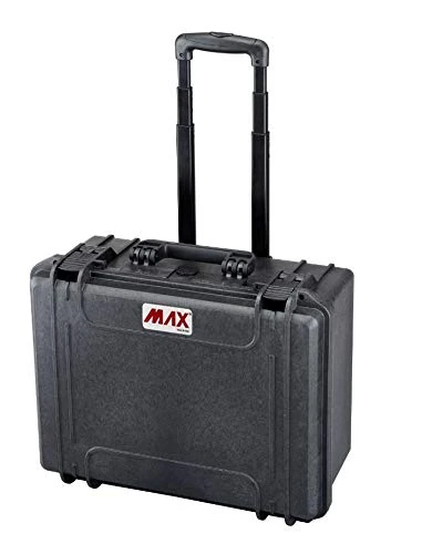 Max Cases, Vacuum Tidy Tidy, Airtight for Transporting and Protecting Sensitive Equipment and Materials No Gender, Black, M