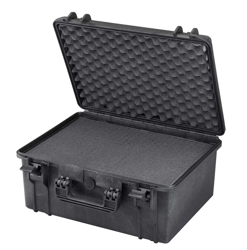MAX MAX465H220HDS Airtight case, Black, 465 x 335 x 220 mm