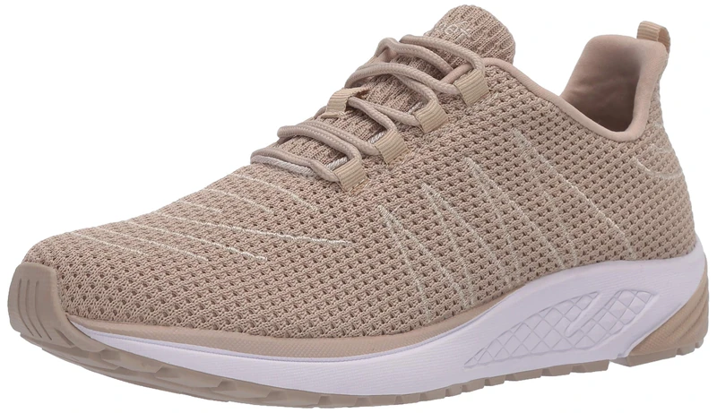 Propét Women's Tour Knit Sneaker, Sand, 7 UK