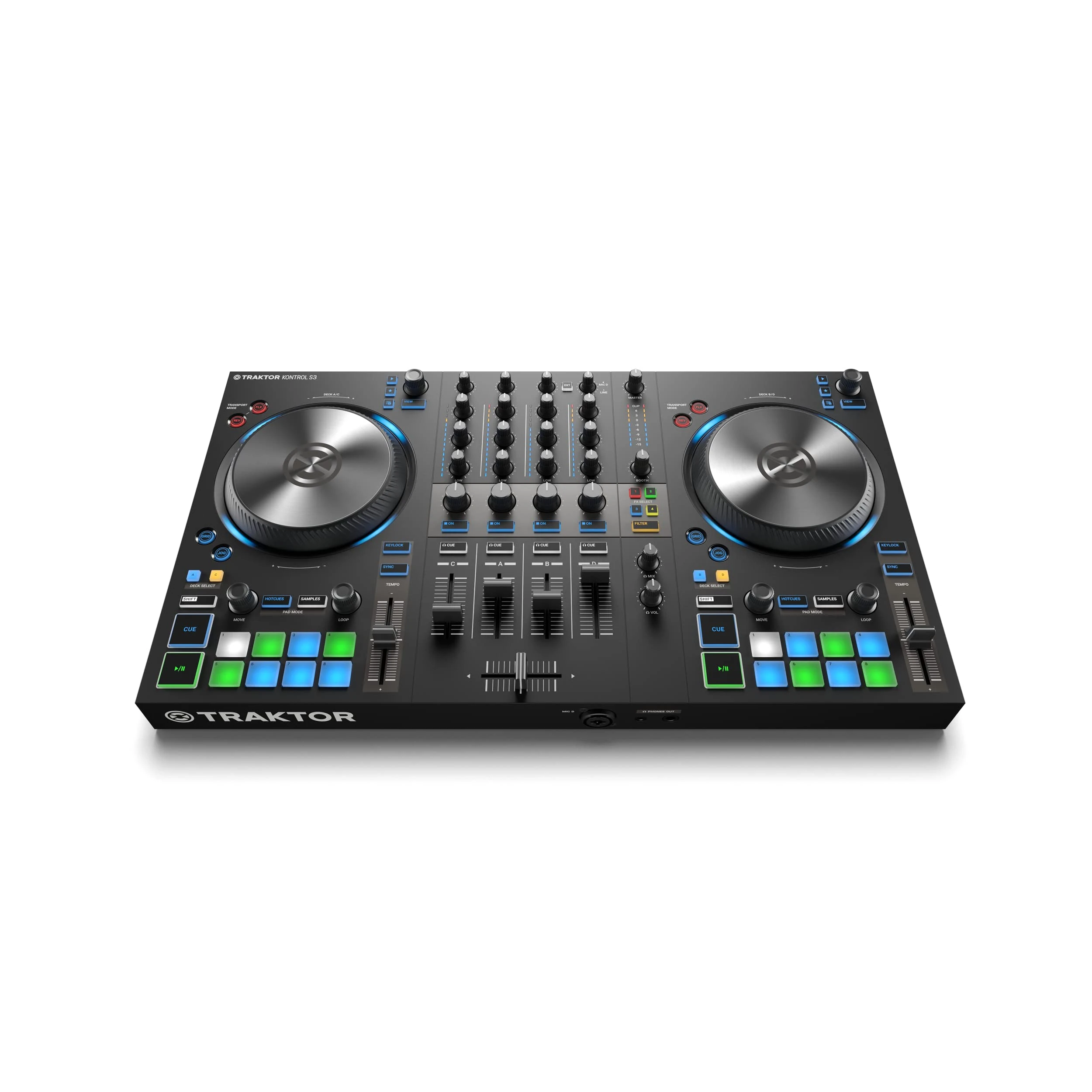 NATIVE INSTRUMENTS Traktor Kontrol S3 DJ Controller + Traktor Pro 4 Software