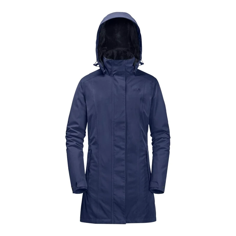 Jack Wolfskin Madison Avenue Parka Women's Parka - Lapis Blue, 2