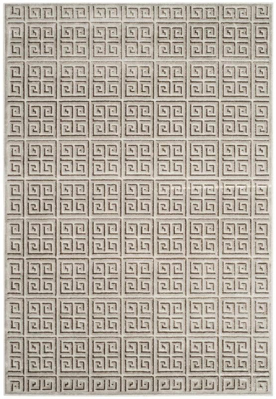 Safavieh Transitional Indoor Woven Rectangle Area Rug, Paradise Collection, PAR947, in Silver, 201 X 279 cm for Living Room, Bedroom or Any Indoor Space