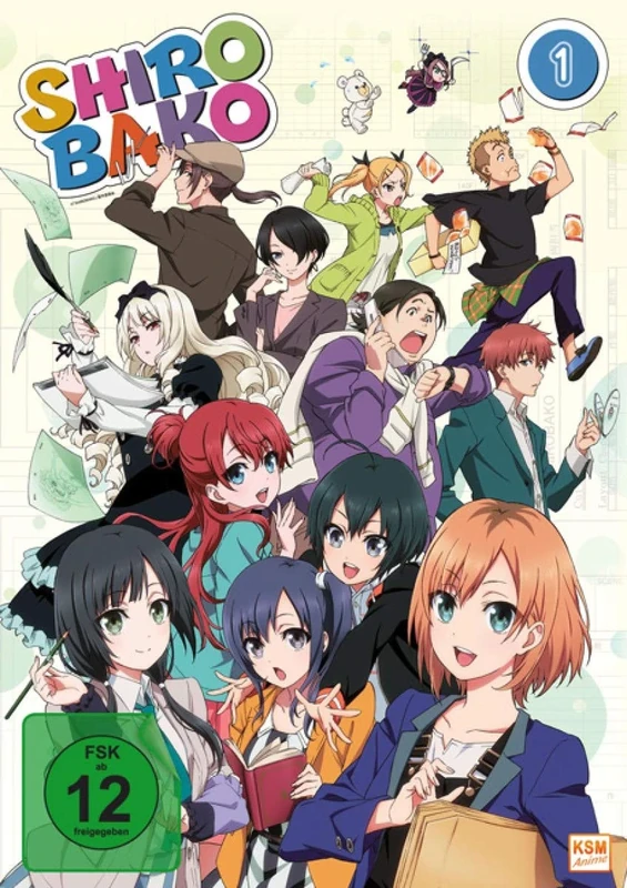 Shirobako: Volume 1-3 (Episode 01-12) [DVD] [2014]
