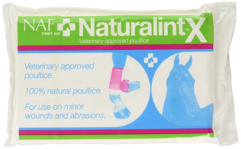 NAF NaturalintX Poultice – Multi-Purpose Dressing for Horses – Can Be Used Hot, Cold or Dry – Supports Wound Care, Swelling & Hoof Abscesses – Veterinary-Approved First Aid Essential