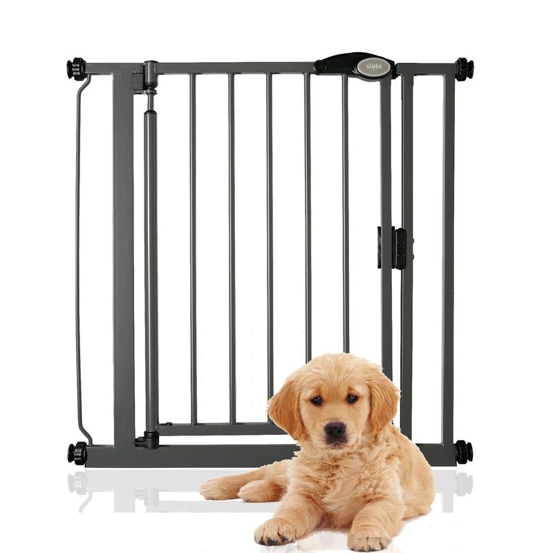 Bettacare Auto Close Pet Gate Range (75-82cm, Slate Grey)