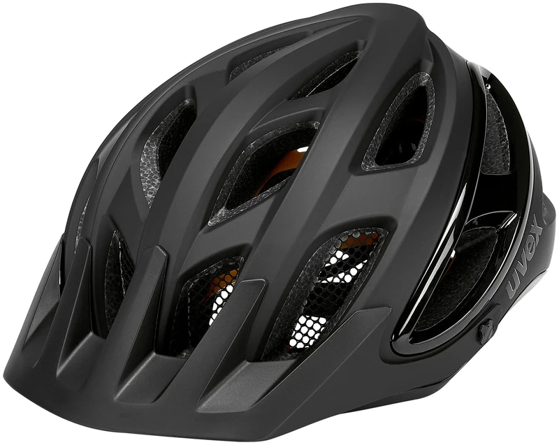 uvex Unbound MIPS - Secure Mountain Bike Helmet for Men & Women - MIPS System - Individual Fit - all Black Matt - 54-58 cm