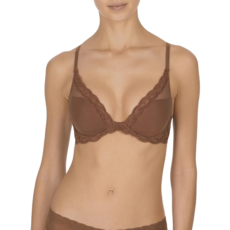 Natori Women Feathers Bra Contour Plunge 730023